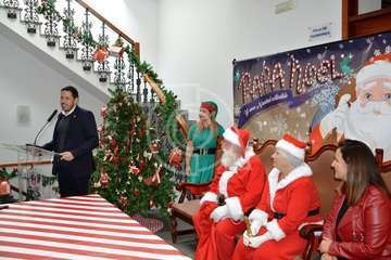 Presentación de la visita de Papá Noel a Telde (Foto TA)